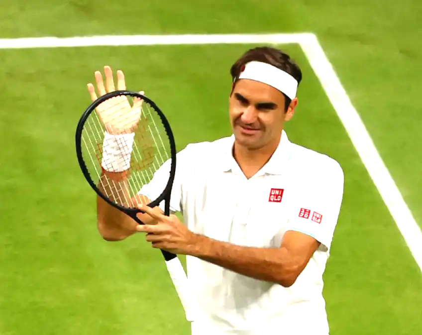 “Roger Federer is the GOAT!” exclaimed Lorenzo Musetti.