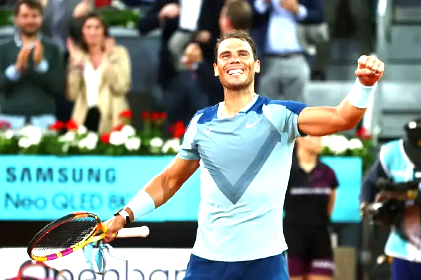 Will Rafael Nadal play in Madrid despite traveling there?