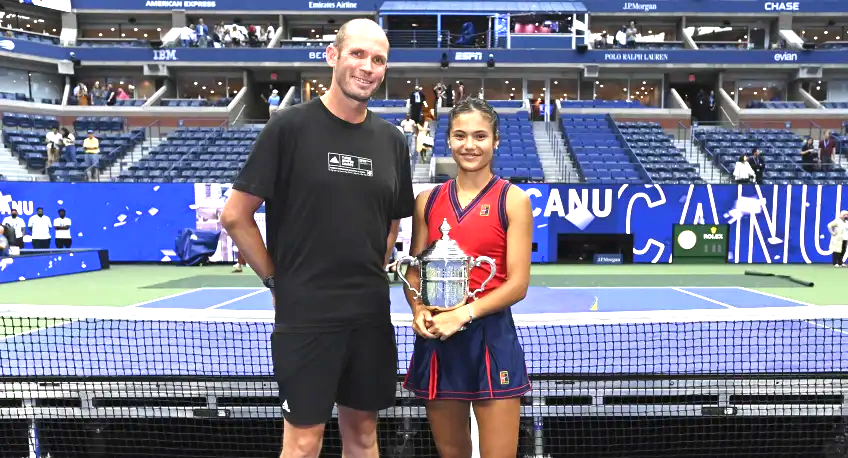 The trainer who helped Emma Raducanu win the US Open explains why he was fired.