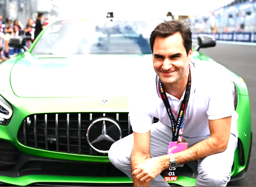 Roger Federer wore another new Rolex in Miami!